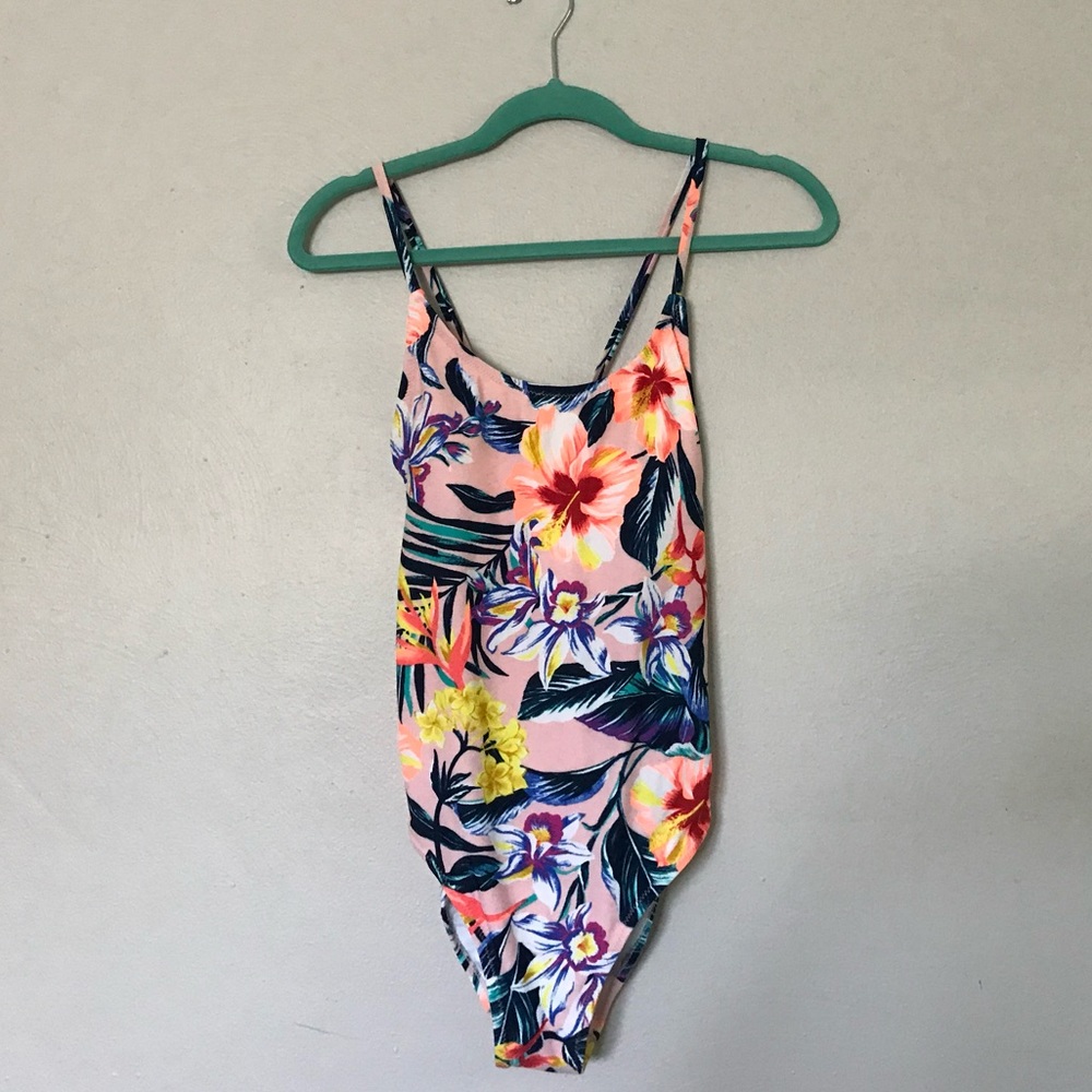 Old Navy Tropical One-piece Swimsuit